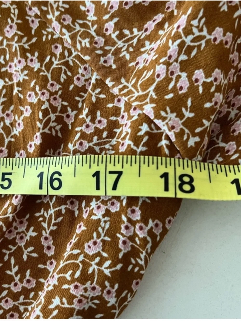 Free People Floral Faux Wrap Mini Dress Pockets Side Zip Boho Size XS - Picture 8 of 12